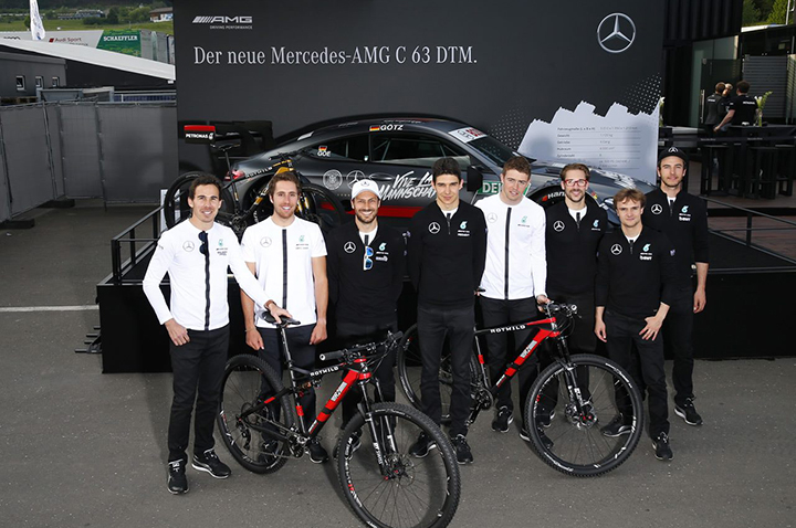 Rotwild ร่วมโปรโมท Mercedez AMG DTM Racing Team