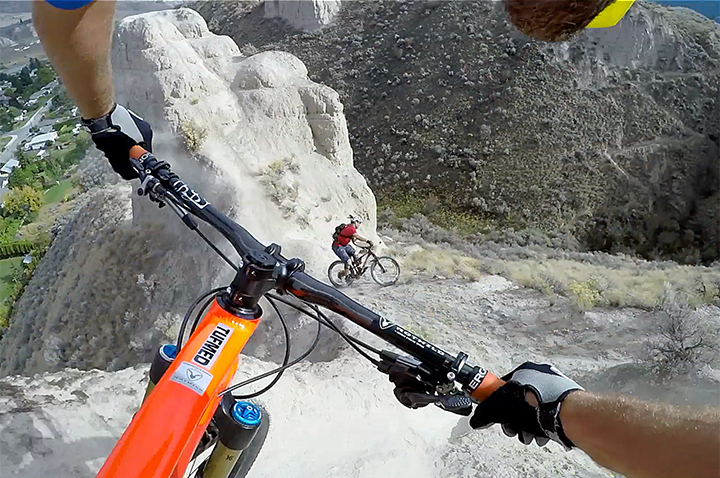 Legends of mountain biking skid down Devil’s Peak